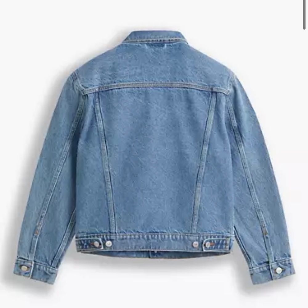 NWT Levi's Ex-Boyfriend Trucker Jean Jacket - Picture 15 of 16